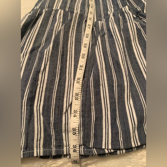 Old Navy Blue and White Striped Mini Dress - Picture 6 of 7